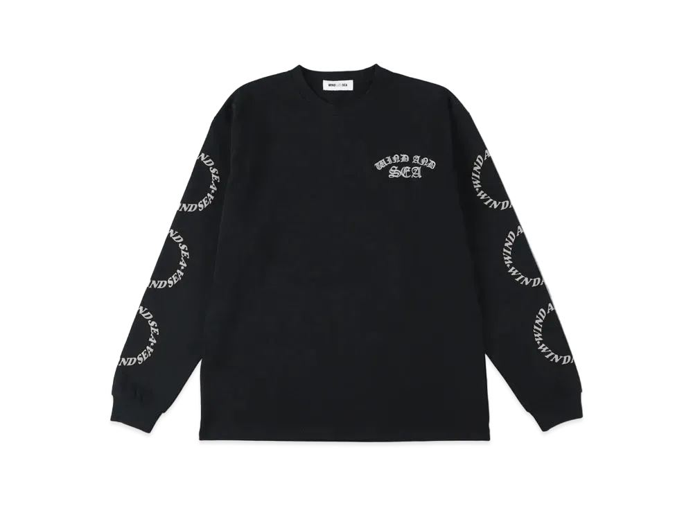 WIND AND SEA WDS (CircleI-Palm) LS Tee "Black"