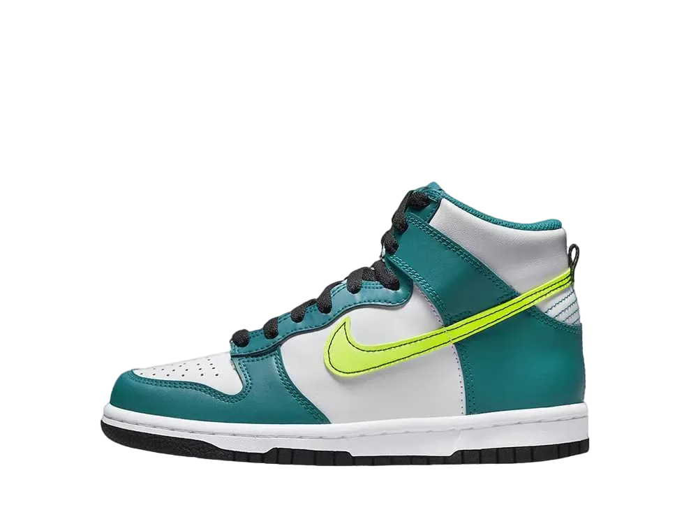 Nike GS Dunk High "Volt Bright Spruce"
