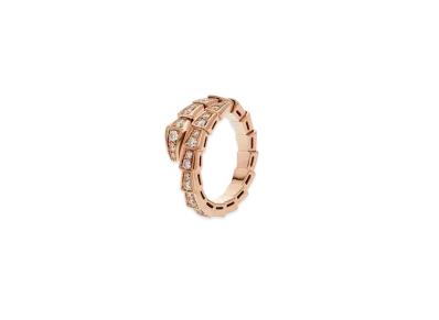 BVLGARI Serpenti Viper Ring "Pink Gold"