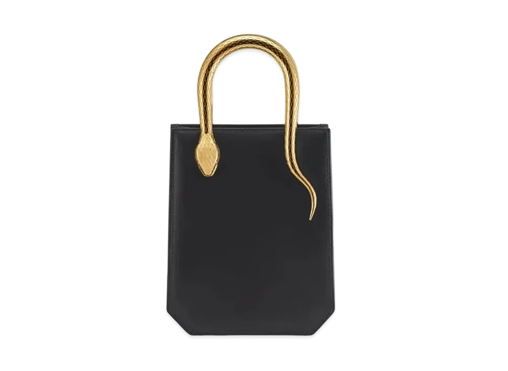 BVLGARI Serpentine Viper Tote "Black"