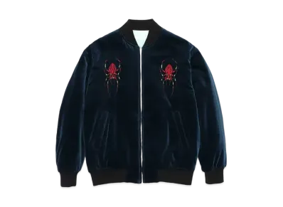 WACKO MARIA Wolf`s Head / Reversible Ska Jacket "Dark Blue Mint"