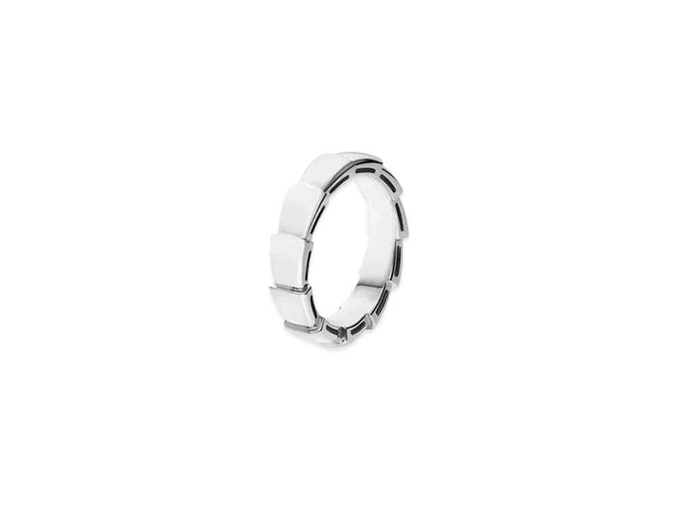 BVLGARI Serpenti Viper Ring "White Gold"