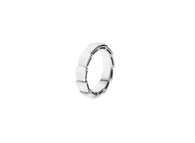 BVLGARI Serpenti Viper Ring "White Gold"