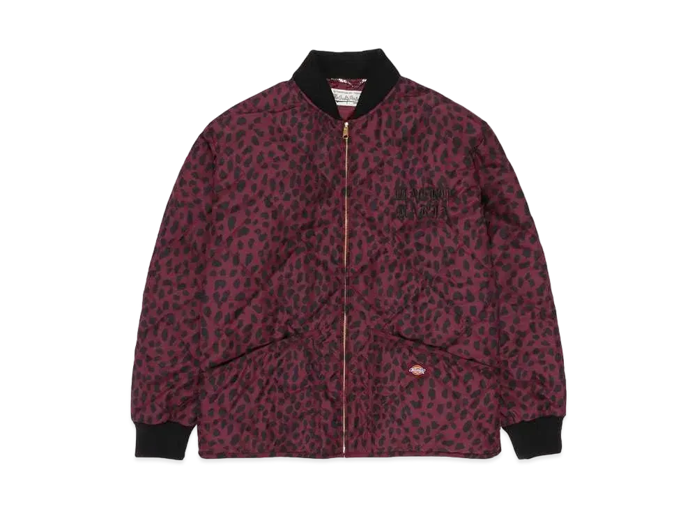 ワコマリア ディッキーズ / キルティング ジャケット "レオパード"