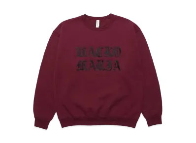 WACKO MARIA Sweat Shirt "Burgundy"