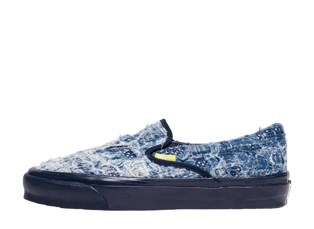 FDMTL × Vans Vault Slip-On LX "Indigo" (2021)