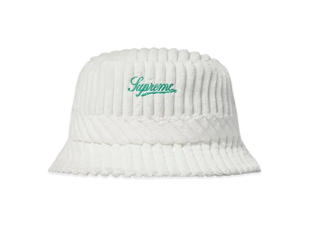 Supreme Terry Corduroy Crusher "White"