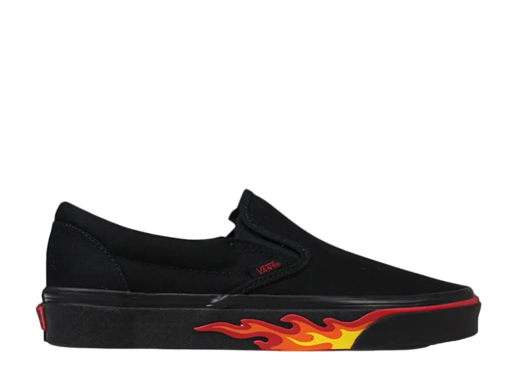 Vans Slip-On Flame Wall "Black"