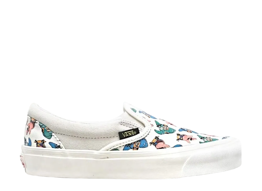 Spongebob × Vans Slip-On "White"