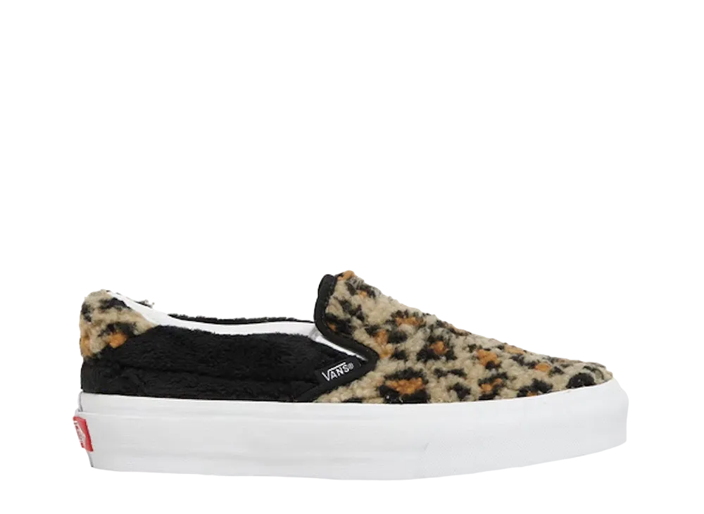 Vans Women's Slip-On Sherpa "Leopard"