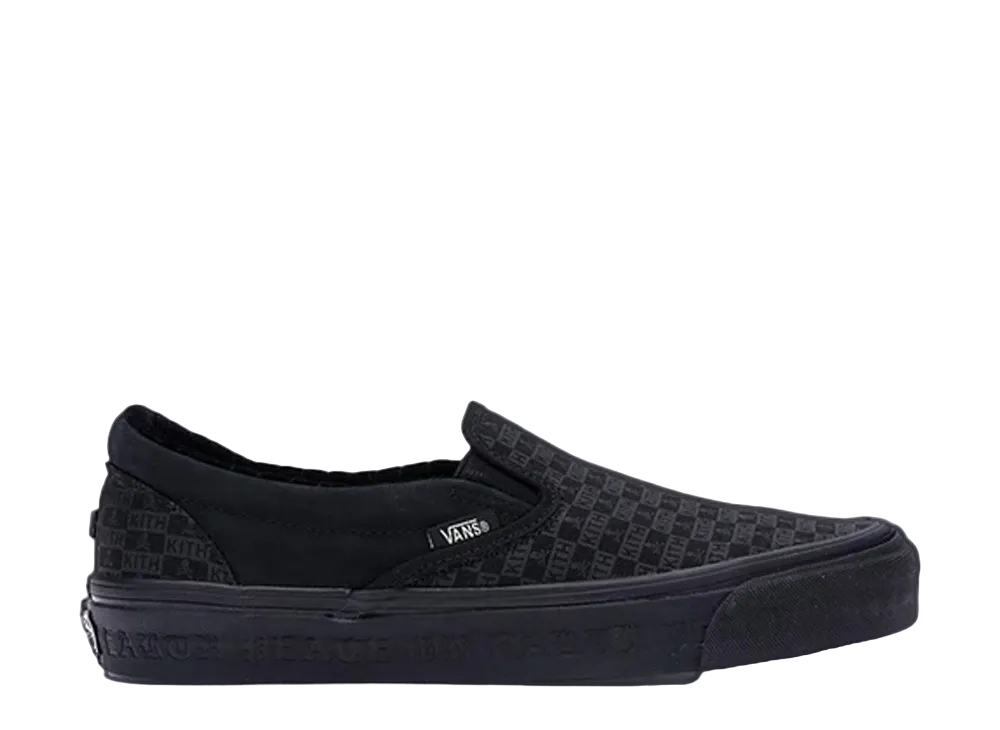 KITH × Vans Slip-On Mastermind Japan "Black"