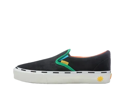 Dobale × Vans Vault Classic Slip-On LX "Black/Green/Orange/Gold"