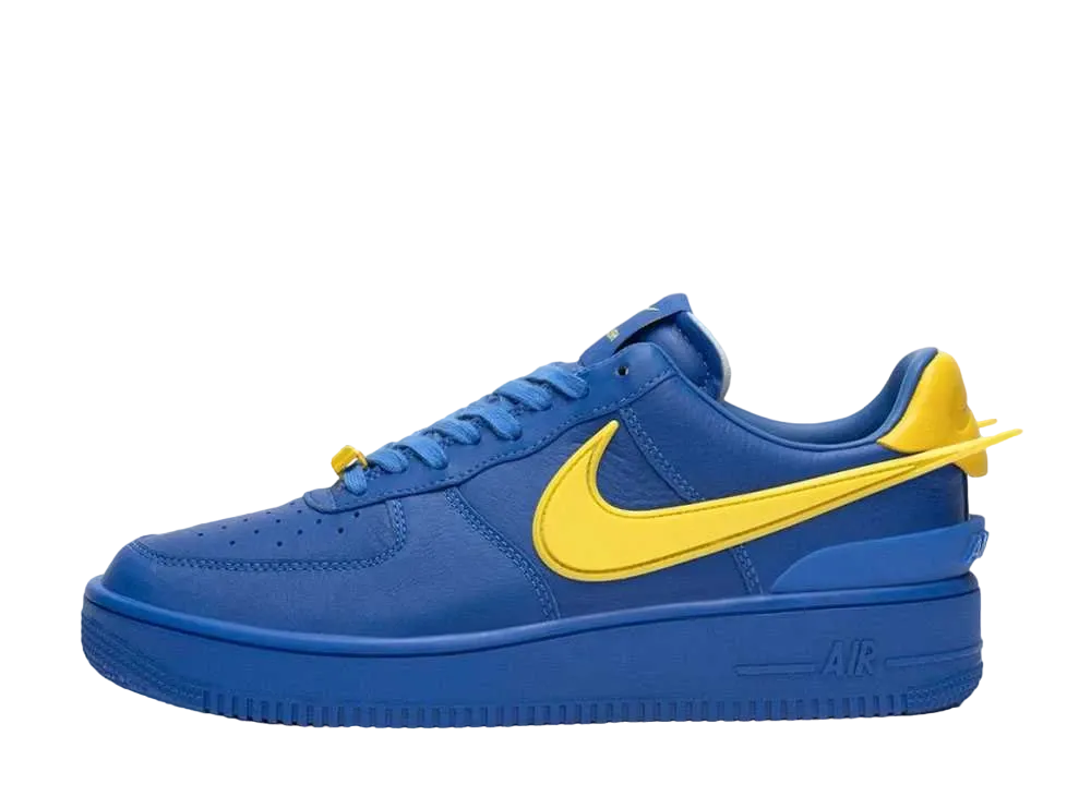 AMBUSH × Nike Air Force 1 Low "Game Royal and Vivid Sulfur"