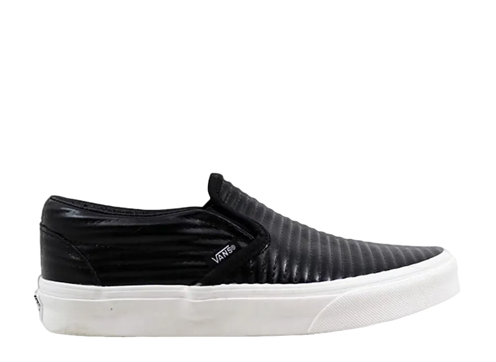 Vans Classic Slip-On Moto Leather "Black"