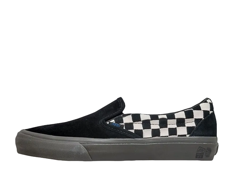 タカ ハヤシ × バンズ スリッポン "チェッカーボード"