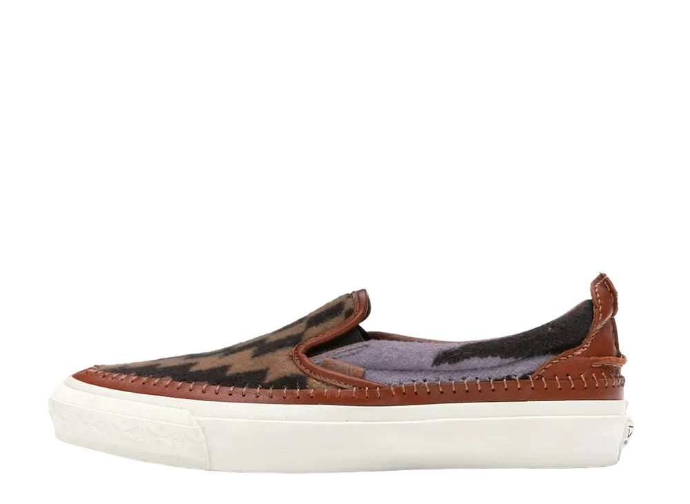 Taka Hayashi × Vans Slip-On Pendleton "Saddle"