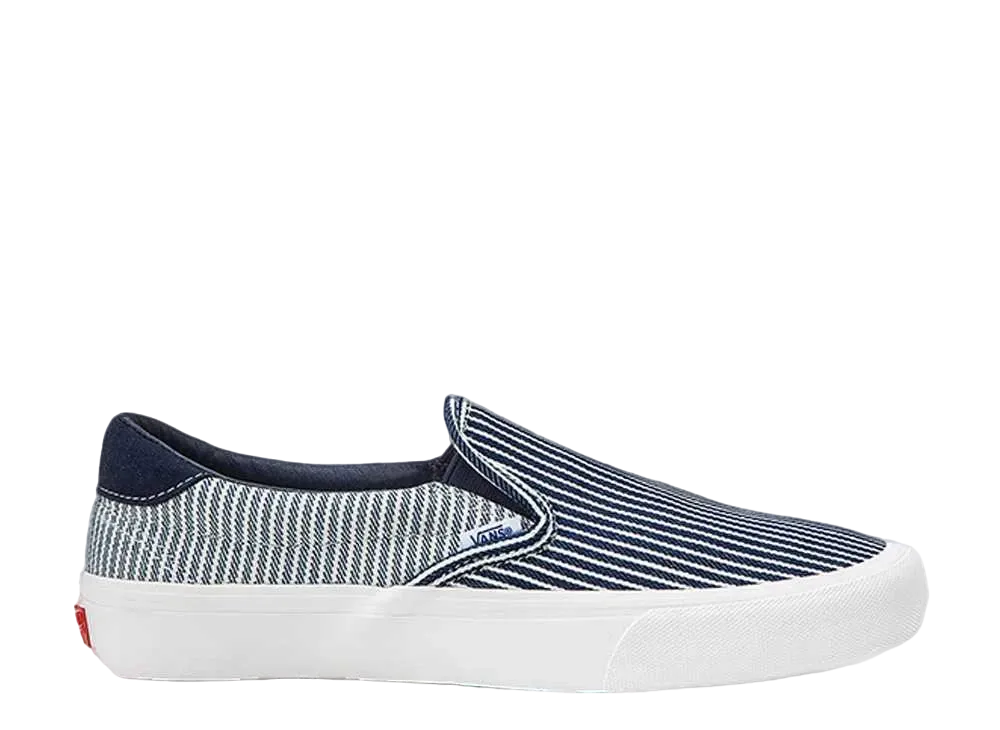 Vans Slip-On Mount Vernon Mills "Navy/White"