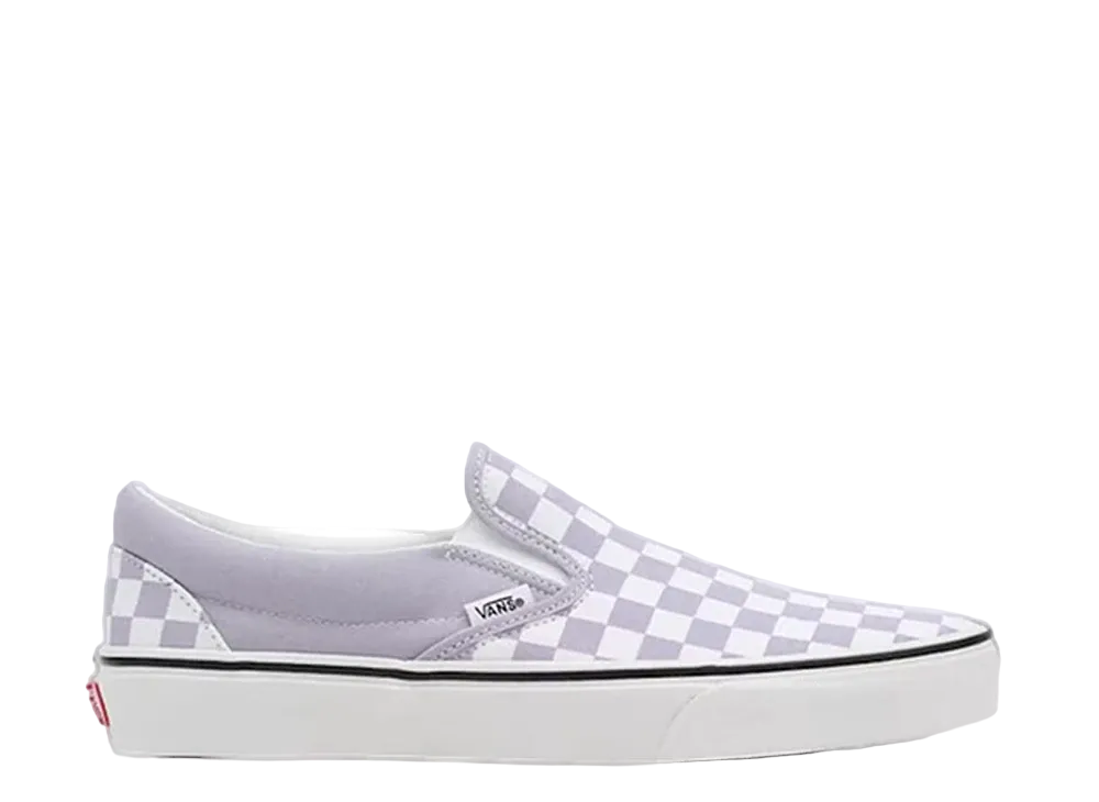 バンズ クラシック スリッポン "ラングィッド ラベンダー/チェッカーボード"