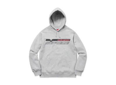 Supreme Motherfucker Hooded Sweatshirt "Heather Grey"