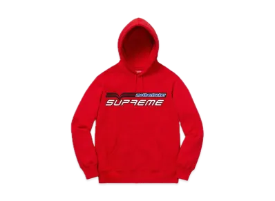 Supreme Motherfucker Hooded Sweatshirt "Red"
