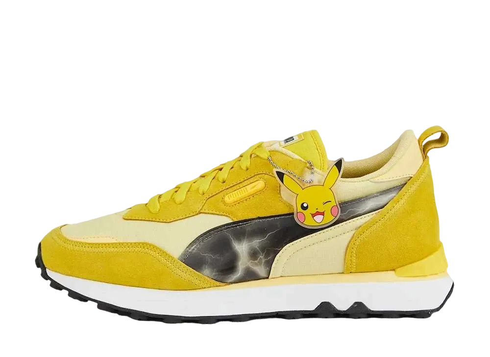 Pokemon × Puma Rider FV Pikachu "Empire Yellow/Pale Lemon"