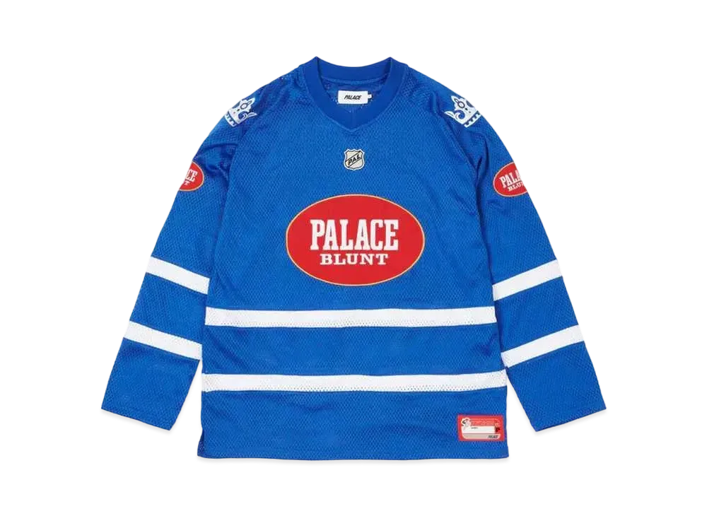 PALACE Palace Blunt Hockey Jersey "Blue"
