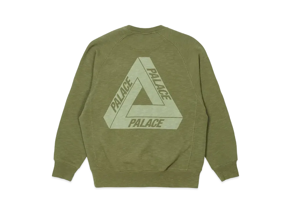 PALACE Tri-Ferg Slub Crew 
