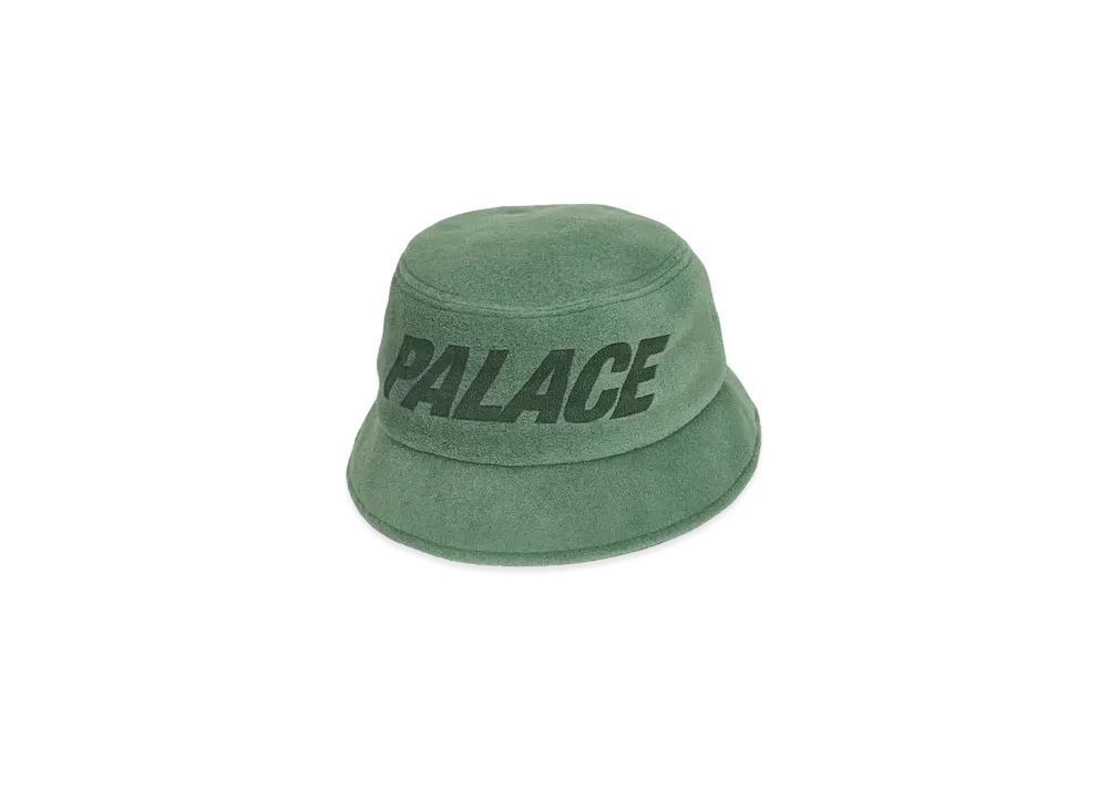 PALACE Polartec Lazer Bucket Hat "Flat Green"