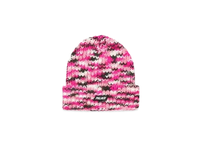 PALACE Crochet "Camo" Beanie "Pink Camo"