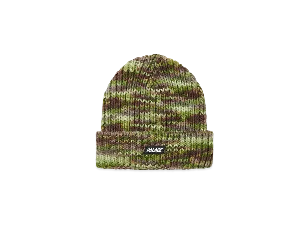 PALACE Crochet "Camo" Beanie "Woodland Camo"