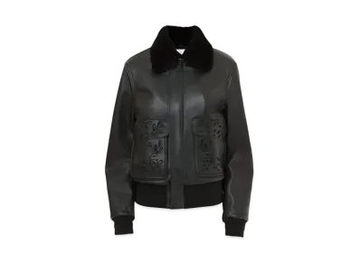 Chloe Bomber Jacket "Black"