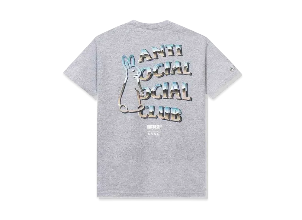 ANTI SOCIAL SOCIAL CLUB x FR2 ASSC Magnetism Grey Tee "Grey"