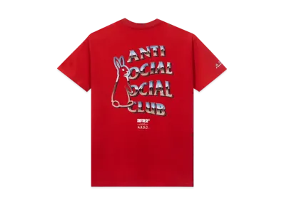 ANTI SOCIAL SOCIAL CLUB x FR2 ASSC Magnetism Red Tee "Red"