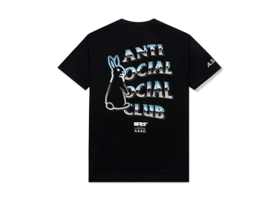 ANTI SOCIAL SOCIAL CLUB x FR2 ASSC Magnetism Black Tee "Black"