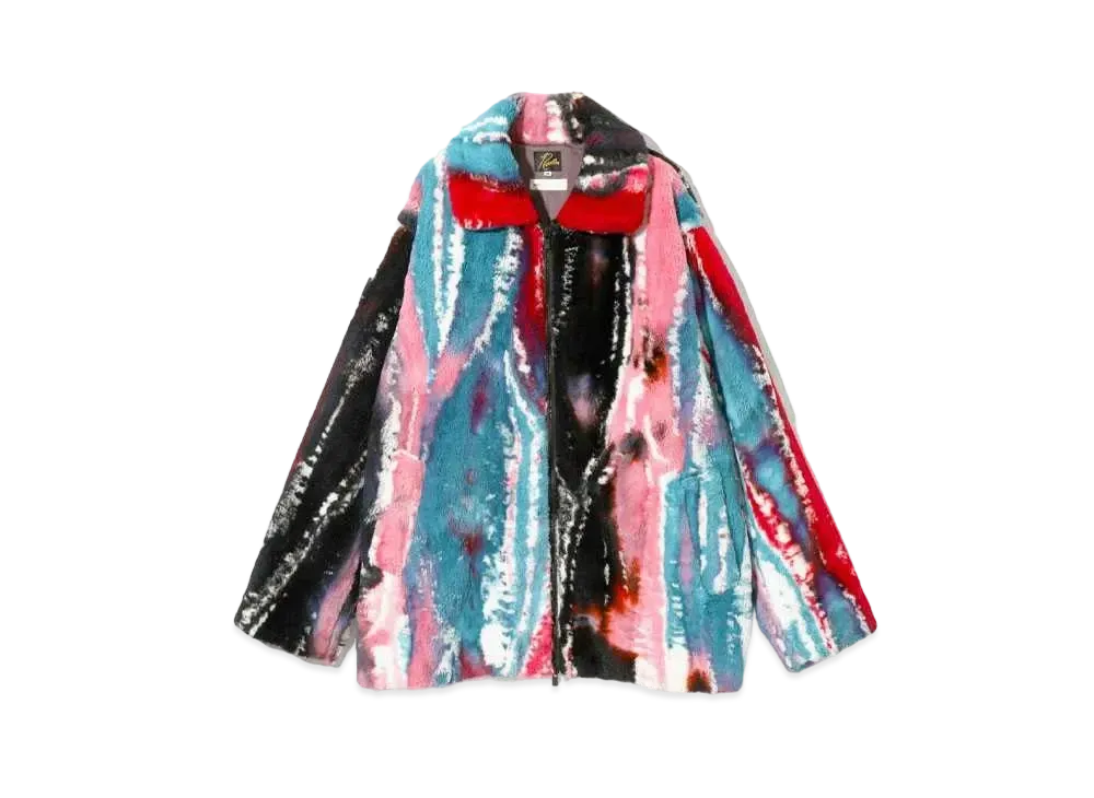 Needles Bomber Jacket - Fur Fleece "Blue"