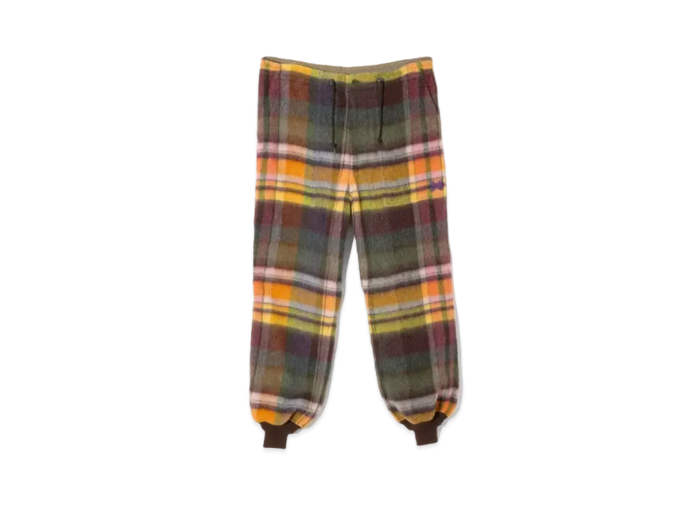 Needles String Fatigue Pant - Wool Shaggy "Green"