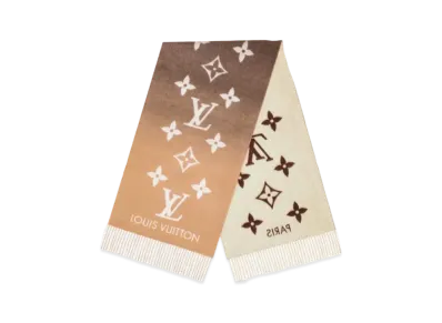 Louis Vuitton Reykjavik Gradient Scarf "Beige"