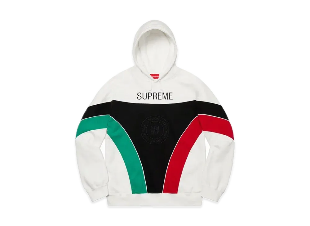 Supreme Milan Hooded Sweatshirt "White"