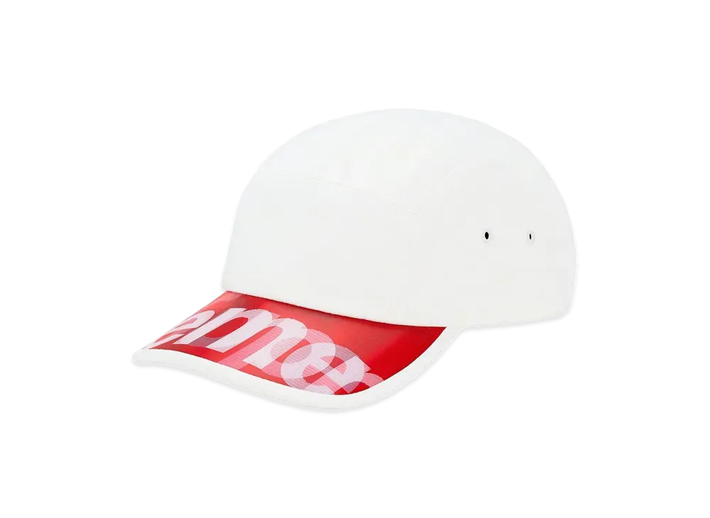 Supreme Lenticular Visor Camp Cap "White"