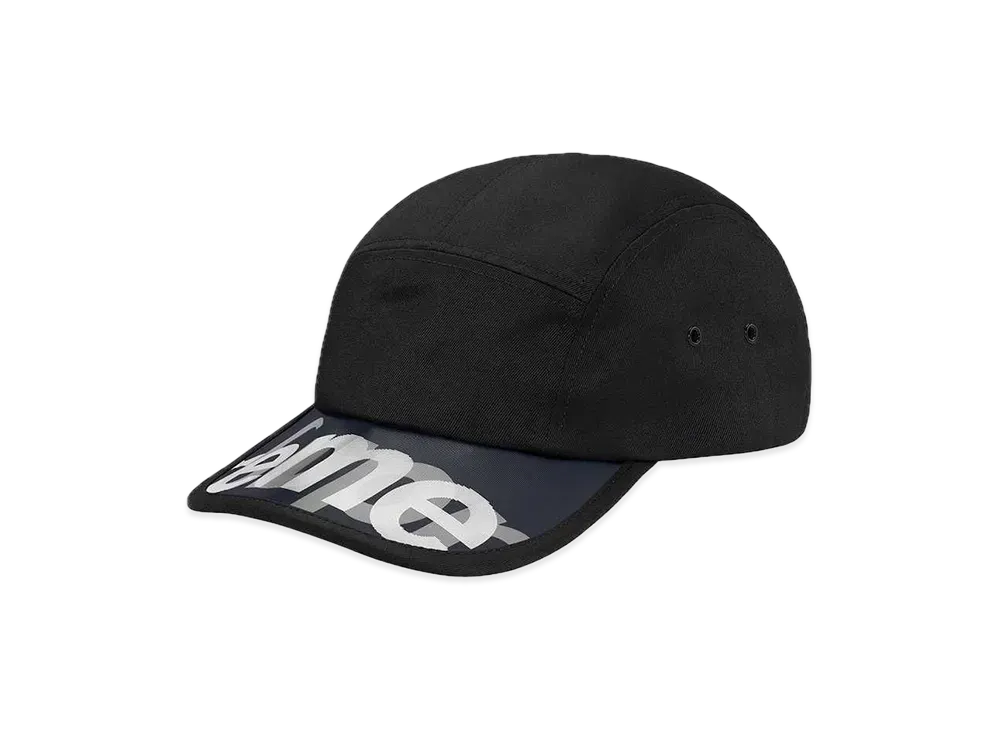 Supreme Lenticular Visor Camp Cap "Black"
