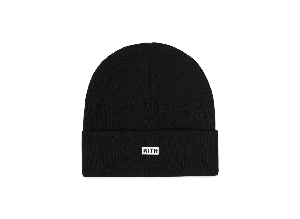 Kith Classic Rib Beanie "Black"