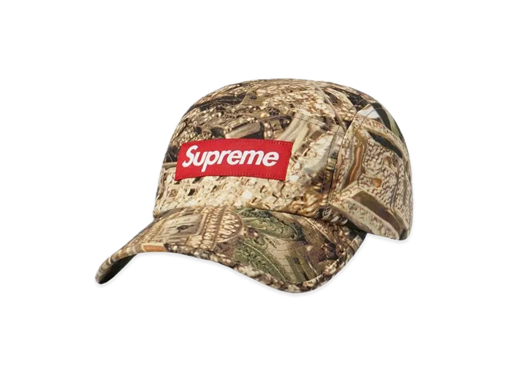 Supreme Bling Camp Cap "Yellow"