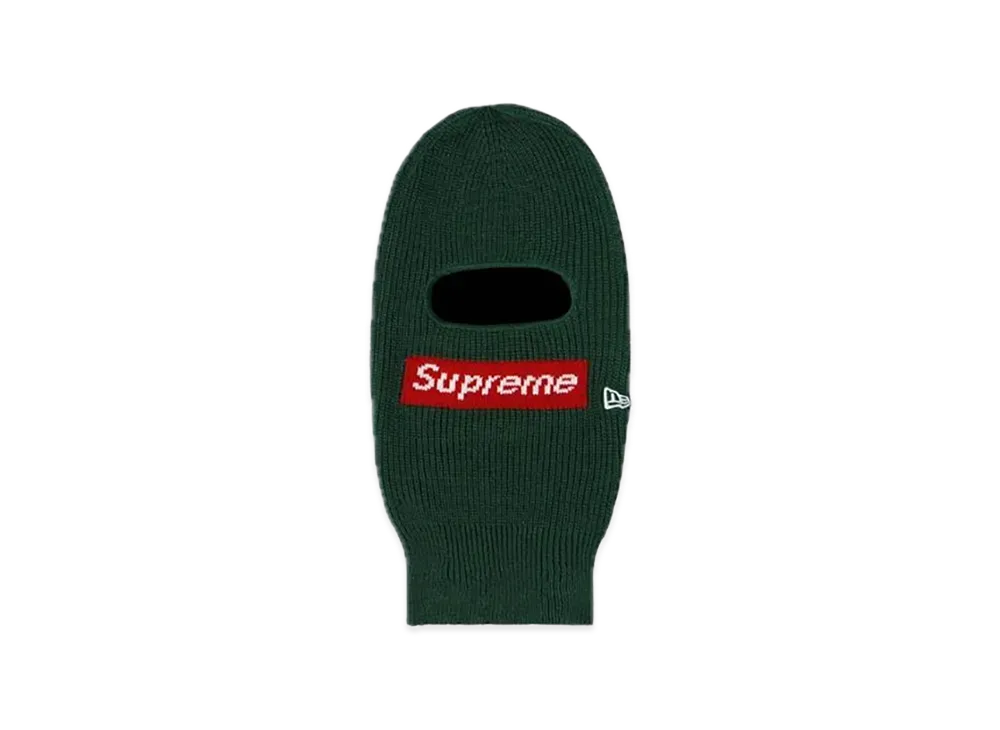 Supreme New Era Box Logo Balaclava "Green"