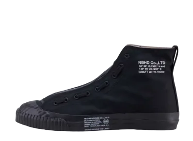 NEIGHBORHOOD × MOONSTAR Gr-Hi "Black"