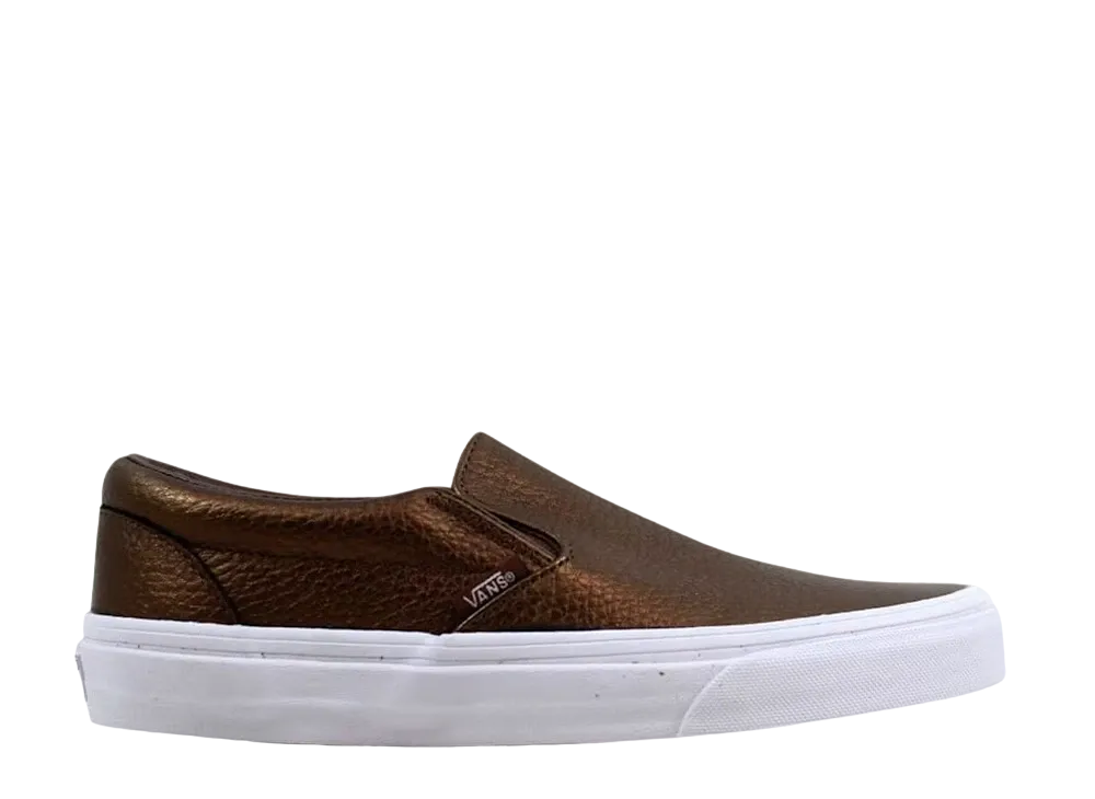 Vans Classic Slip On "Metallic Leather Saddle"