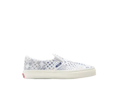 KITH × Vans PS Classic Slip-On For Vault Azulejo Tile "White/Blue"