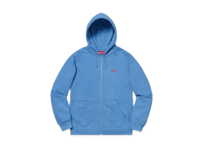 Supreme Small Box Zip Up Sweatshirt "Columbia Blue"