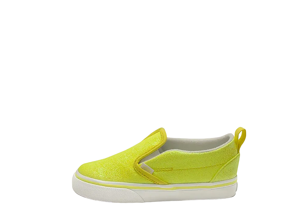 バンズ TD スリッポン V ネオン グリッター "イエロー"(キッズ)