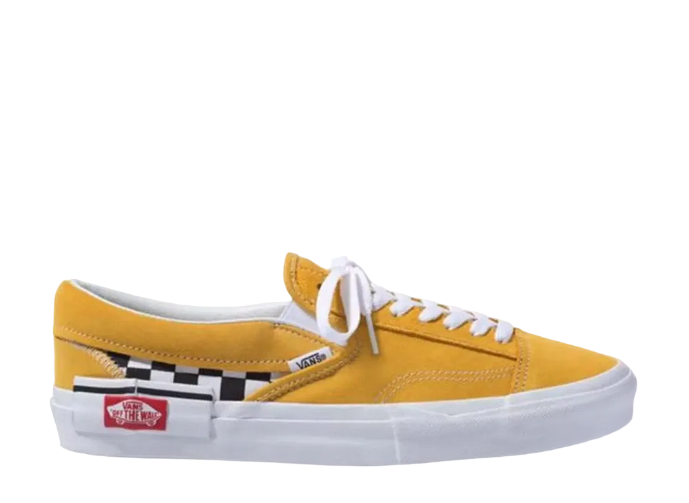 バンズ スリッポン キャップ チェッカーボード "ヨーク イエロー"