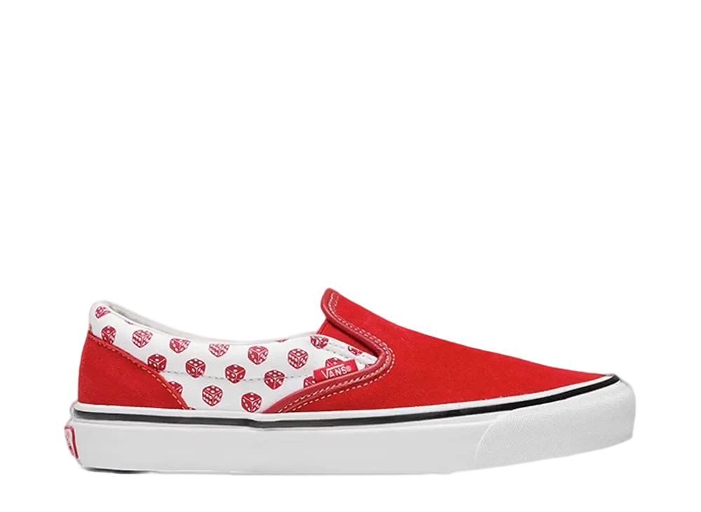 Bodega × Vans Slip On BMX "Racing Red"
